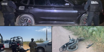 Aseguran vehículos, armas y presunta droga en tres municipios de Sinaloa; no hay detenidos