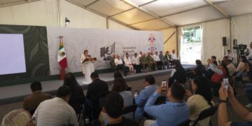 Claudia Sheinbaum encabeza Conferencia del Pueblo en Mazatlán junto al gobernador Rubén Rocha Moya