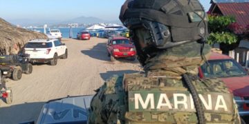 Semar asegura armas y municiones en Badiraguato, Sinaloa