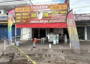 Ataque armado en taquería de la colonia Sinaloa deja dos heridos en Culiacán