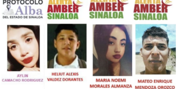 Desaparecen cinco personas en Sinaloa; emiten Alertas Amber y Protocolo Alba en Culiacán, Mazatlán y Elota