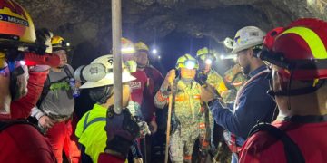 Reportan avances operativos para el rescate de los tres mineros en Sinaloa