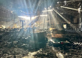 Fiscalía de Sinaloa continúa procesamiento e investigación por incendio en Plaza Fiesta Las Palmas, en Los Mochis