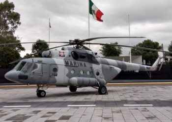 Helicóptero de la Marina realiza aterrizaje de emergencia en Mazatlán, Sinaloa