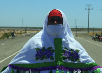 FOTOS: Indígenas del norte de Sinaloa salieron a proteger el Juyya Ania