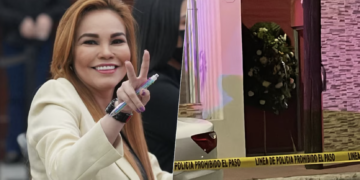 Dejan corona fúnebre en casa de Paola Gárate, diputada del PRI: ‘Alito’ responsabiliza a Morena por amenaza