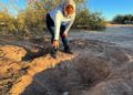 Hallan dos fosas clandestinas con restos humanos en Rosario, Sinaloa
