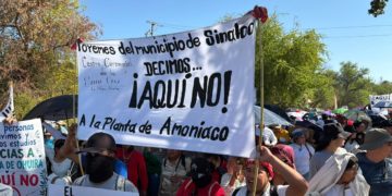 Nación mayo-yoreme exige cancelar planta de amoniaco en Topolobampo, Sinaloa