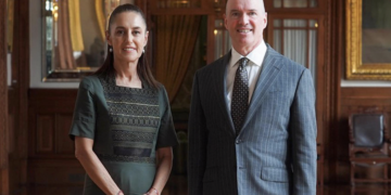 Sheinbaum recibe a Ben Horowitz, inversionista de gigantes tecnológicos de Silicon Valley
