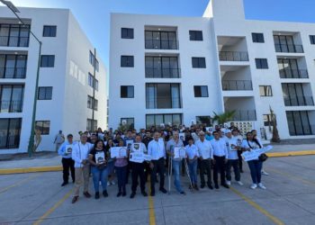 Participa Ahome en La Mañanera con la Presidenta Claudia Sheinbaum para entrega de Viviendas del Bienestar.