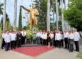 Ayuntamiento de Ahome conmemora el 154 aniversario luctuoso de Benito Juárez.