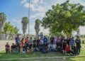 Jóvenes participantes en “Tequios por la Transformación y Cortos por la Paz”.