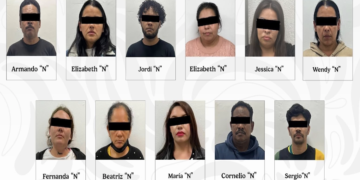 Aseguran 165 kilos de cocaína ocultos en mochilas y detienen a 11 pasajeros en Tijuana