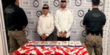 Detienen a 2 por transportar varios kilos de fentanilo y heroína en Sonora