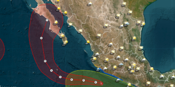 Pronostican hasta 41 grados y lluvias fuertes en Sinaloa; mientras ‘Polo´ continúa en categoría 5 en el Pacífico