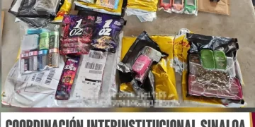 Marina asegura material ilícito y detiene a cinco personas en distintos eventos en Sinaloa