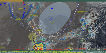 Pronostican lluvias puntuales fuertes para el norte y centro de Sinaloa este viernes