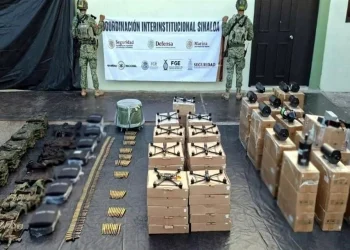 Asegura Ejército 48 drones en sur de Sinaloa