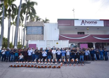 Ahome invierte casi 3 millones de pesos en equipamiento para mejorar los servicios públicos en las sindicaturas